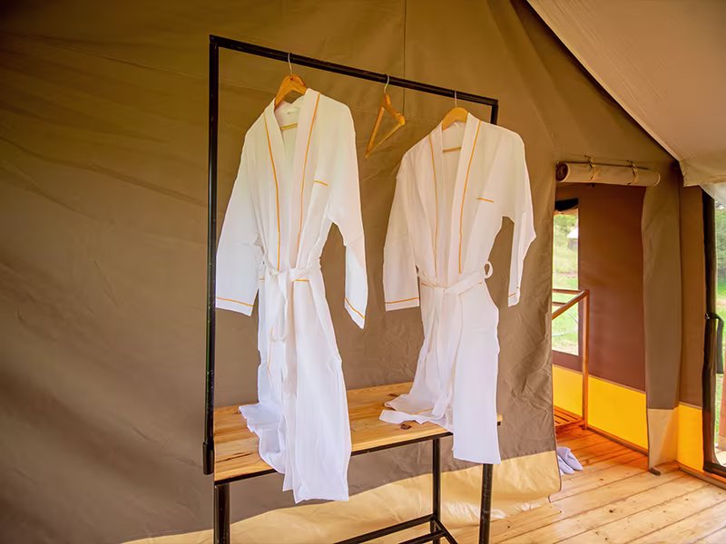 Single Tent Interior